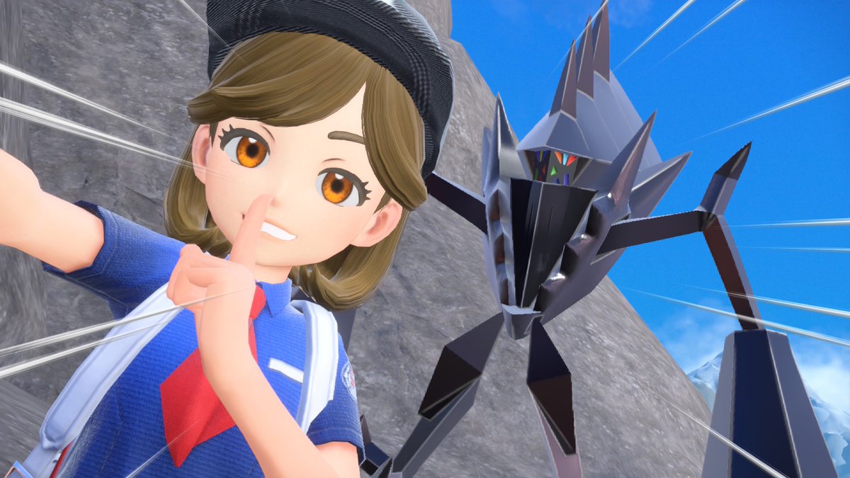 ポケモン30周年ロゴ🎉 本日特別に🥹2匹目は… 『ネクロズマ (あかつきの