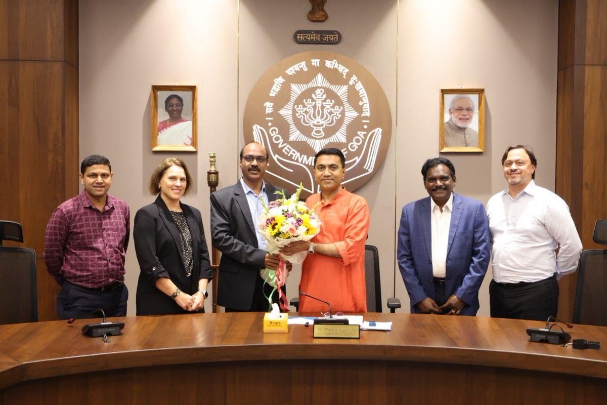 goacm's tweet image. Hon’ble Chief Minister @DrPramodPSawant presided over the presentation of a cheque of ₹2.18 crore by Pentair Water India Pvt. Ltd. to the Goa CSR Authority at Mantralaya, Porvorim.

#GoaCSR
#CorporateSocialResponsibility
#GoaDevelopment
#SustainableGoa