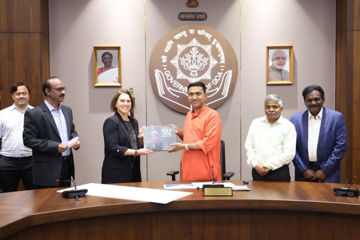 goacm's tweet image. Hon’ble Chief Minister @DrPramodPSawant presided over the presentation of a cheque of ₹2.18 crore by Pentair Water India Pvt. Ltd. to the Goa CSR Authority at Mantralaya, Porvorim.

#GoaCSR
#CorporateSocialResponsibility
#GoaDevelopment
#SustainableGoa