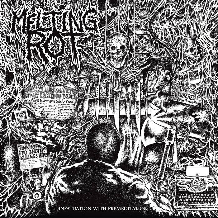 KMANRIFFSMetal's tweet photo. 2⃣0⃣2⃣6⃣: THE UPCOMING TERROR ⚔️
➡️March 27th, 2026⬅️
MELTING ROT - Infatuation with Premeditation 🇺🇸⚛️
2nd album from Aurora, IL, U.S Grindcore Metal outfit⚛️
BC➡️https://t.co/gzn5ab1ejb ⚛️
#MeltingRot @hellshead666 #Grindcore #TheUpcomingTerror26 #KMäN https://t.co/IADeDAWuoB