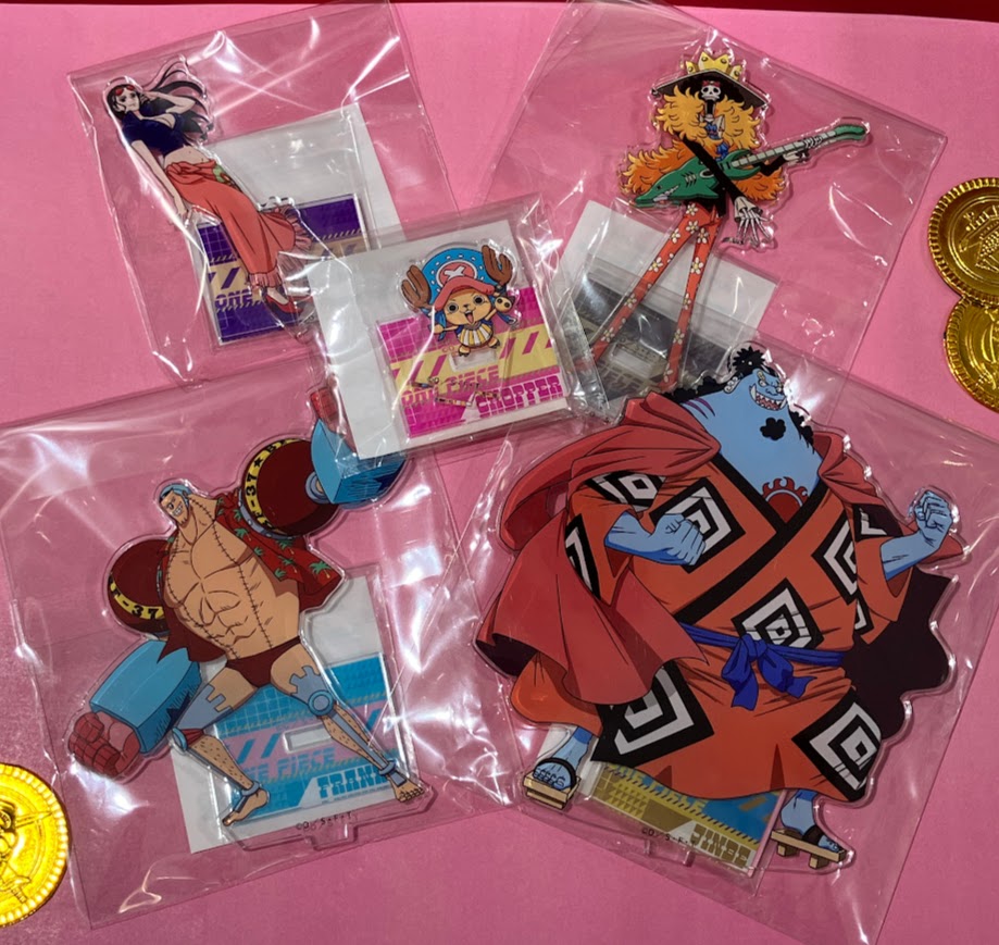 新商品】 MUGIWARA STORE ARTS アクリルスタンド ルフィ/ゾロ/ナミ