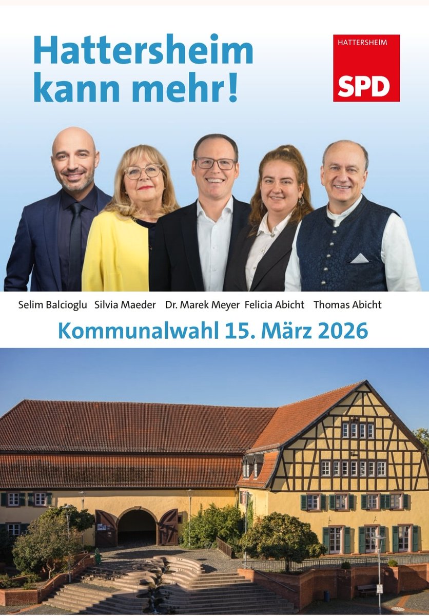 SPD_Hattersheim's tweet photo. Hier findet Ihr das Wahlprogramm zur Kommunalwahl am 15. März 2026. https://t.co/Mn7IJc8x6f
#hattersheim #okriftel #eddersheim #spd #hattersheimkannmehr https://t.co/HcujWptjcs