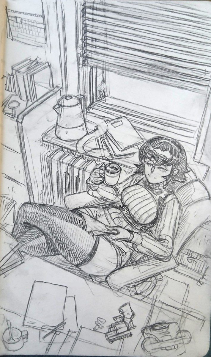 Greeme10's tweet image. I exhale after the comic book drawing speedrun.

So I decided to remember Detective-chan here.

#pencilsketch #character #comicsart #detectiveart