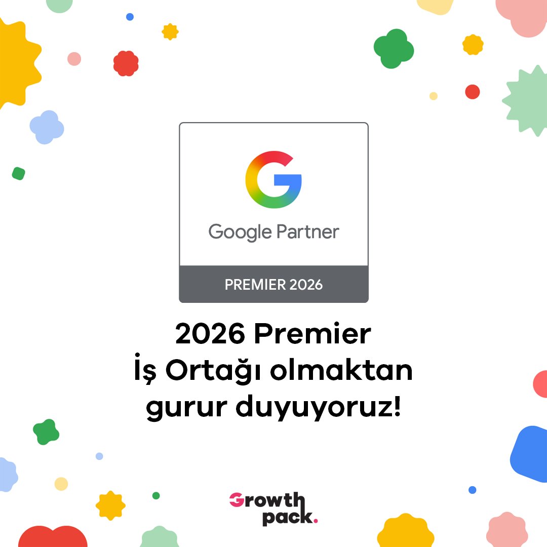 Google Premier Partner 2026 ✔️

Üst üste 3. yıl.

Türkiye’de en üst %3.
Teşekkürler ekip 🙌

#GooglePremierPartner #DijitalPazarlama #PerformanceMarketing #GoogleAds