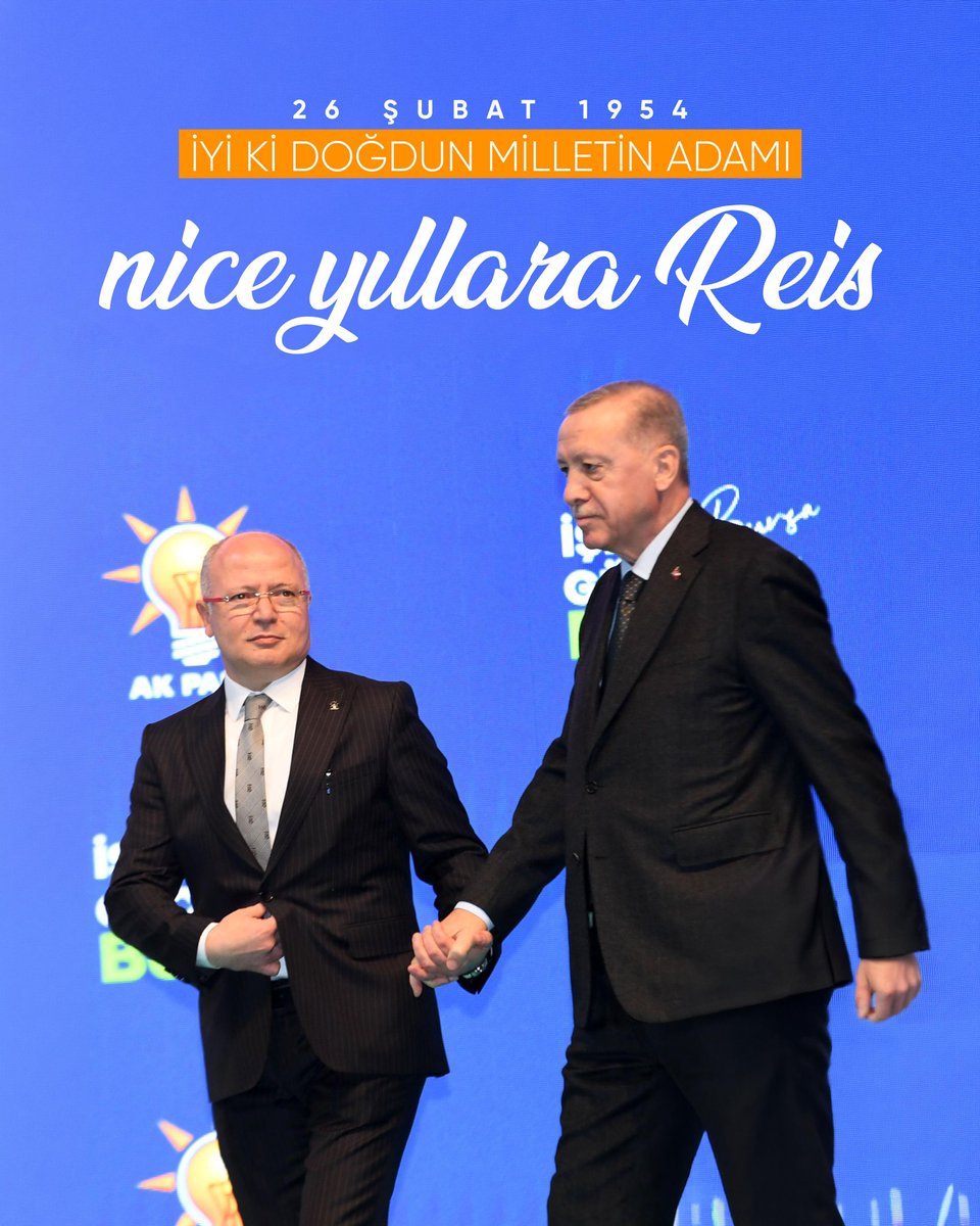 Milletin duasını yüreğinde taşıyan bir liderlik, 
zorlukları sabırla, engelleri inançla aşan bir irade…

Rabbim size sağlık, huzur ve hayırlı uzun ömürler nasip etsin Sayın Cumhurbaşkanım. ❤

#NiceYıllaraReis