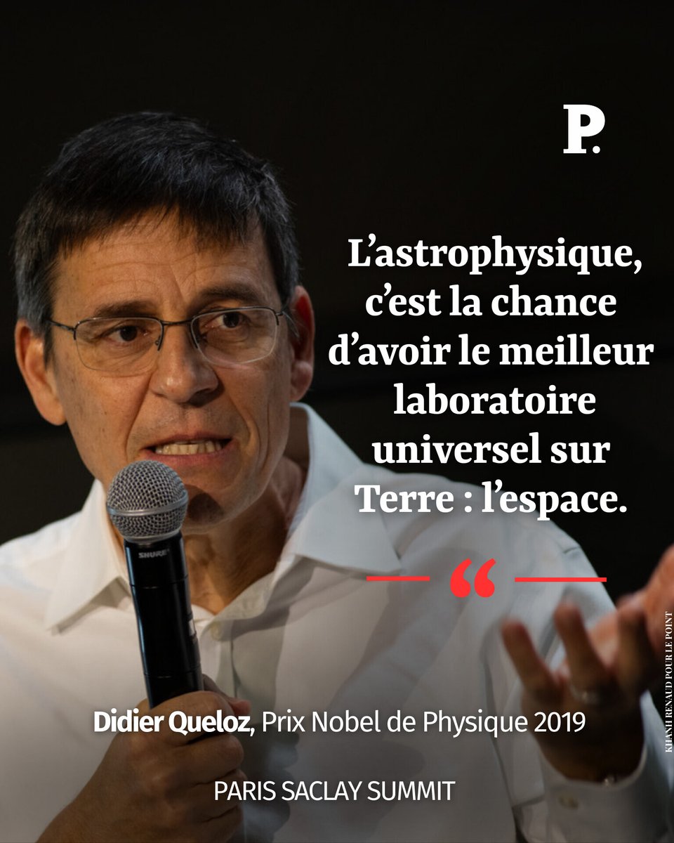 LePoint's tweet photo. Rencontre avec Didier Queloz, chasseur d’exoplanètes et prix Nobel de physique
🔗 Retrouvez sa conférence ici ➡️ https://t.co/Drp5bBk3kT
#ParisSaclaySummit #ChooseScience https://t.co/mmHIKsRoRk