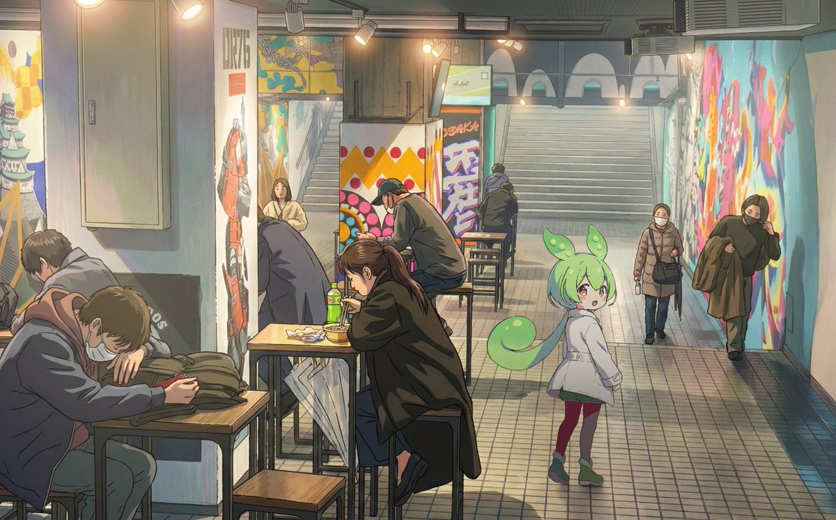 （このまえの続きなのだ^^）
船場センタービルの地下ダンジョンなのだ、
ふらふらしていたら東をむいているのか西をむいているのかわからなくなったのだｗ