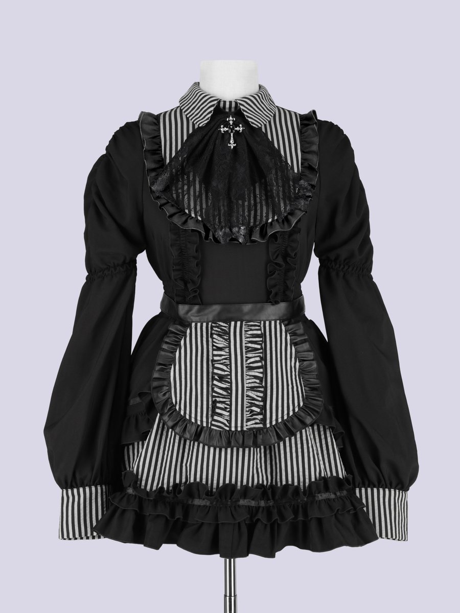 ❤︎𝐈𝐌𝐕𝐀𝐋 𝐂𝐨𝐥𝐥𝐞𝐜𝐭𝐢𝐨𝐧❤︎ IMVAL / Gothic Maid Dress