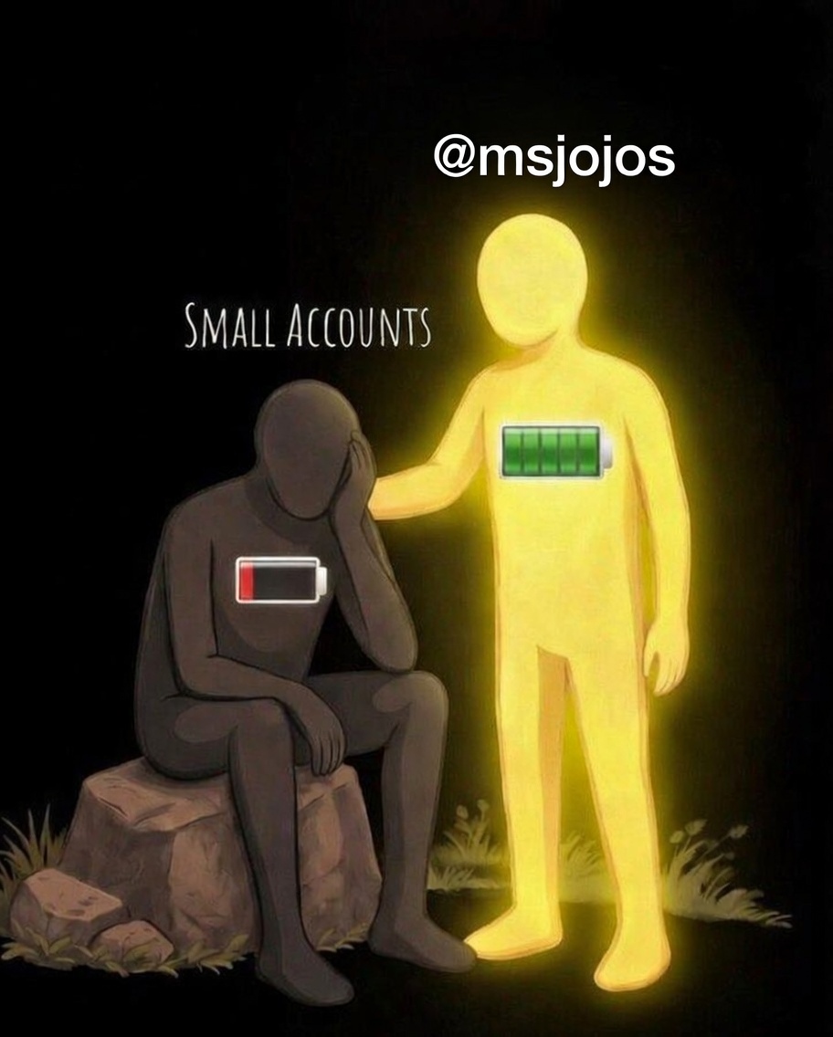 Tomorrow is X payout day! 💰🤑

If you’re a serious creator and here for the long run, 

I'll support your account GROWTH!

Drop a reply below👇

My followers will see your comment and f0llow you.

It's that SIMPLE 👌