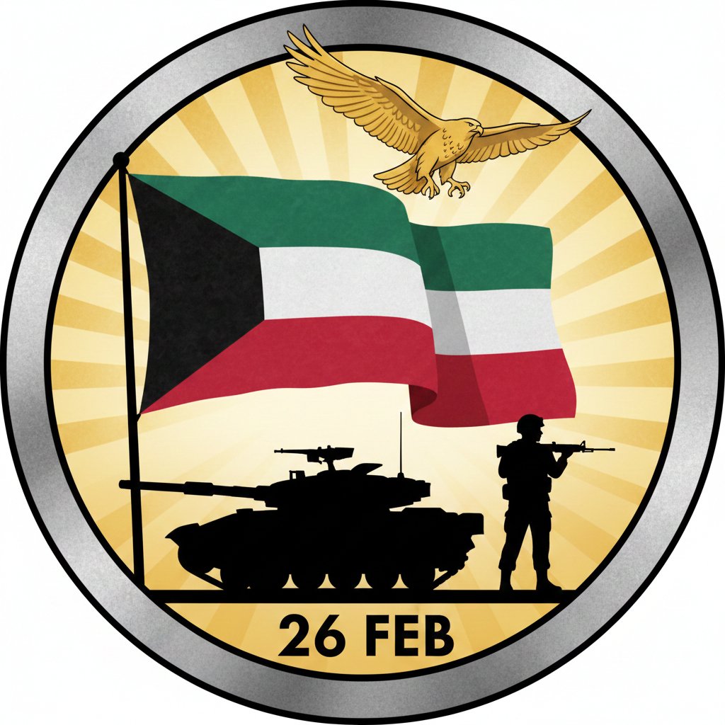 "٢٦ فبراير.. يوم انكتب فيه فجر جديد للكويت، ويوم استعدنا فيه أرضنا وكرامتنا. عمار يا كويتنا وألف رحمة ونور على شهدائنا الأبرار اللي بدمهم سطروا ملاحم العز. 🇰🇼❤️✌️ #تحرير_الكويت #العيد_الوطني