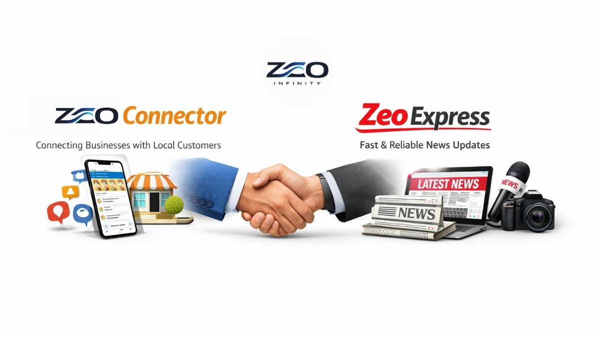 Zeoinfinity's tweet photo. Zeo Connector helps local businesses connect with real customers and generate quality leads. Zeo Express delivers fast, reliable news updates that keep you informed. Grow smarter and stay updated with Zeo.
Visit: https://t.co/PO9wz75rTN
#ZeoConnector #ZeoExpress #zeoinfinity https://t.co/VJr5yBCK8N