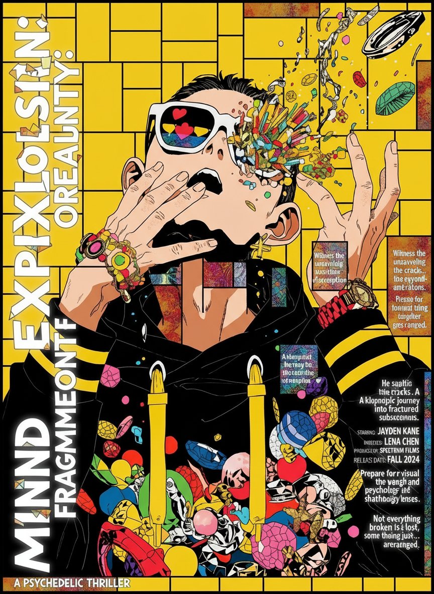 美術系の専門学校のポスターぽい！