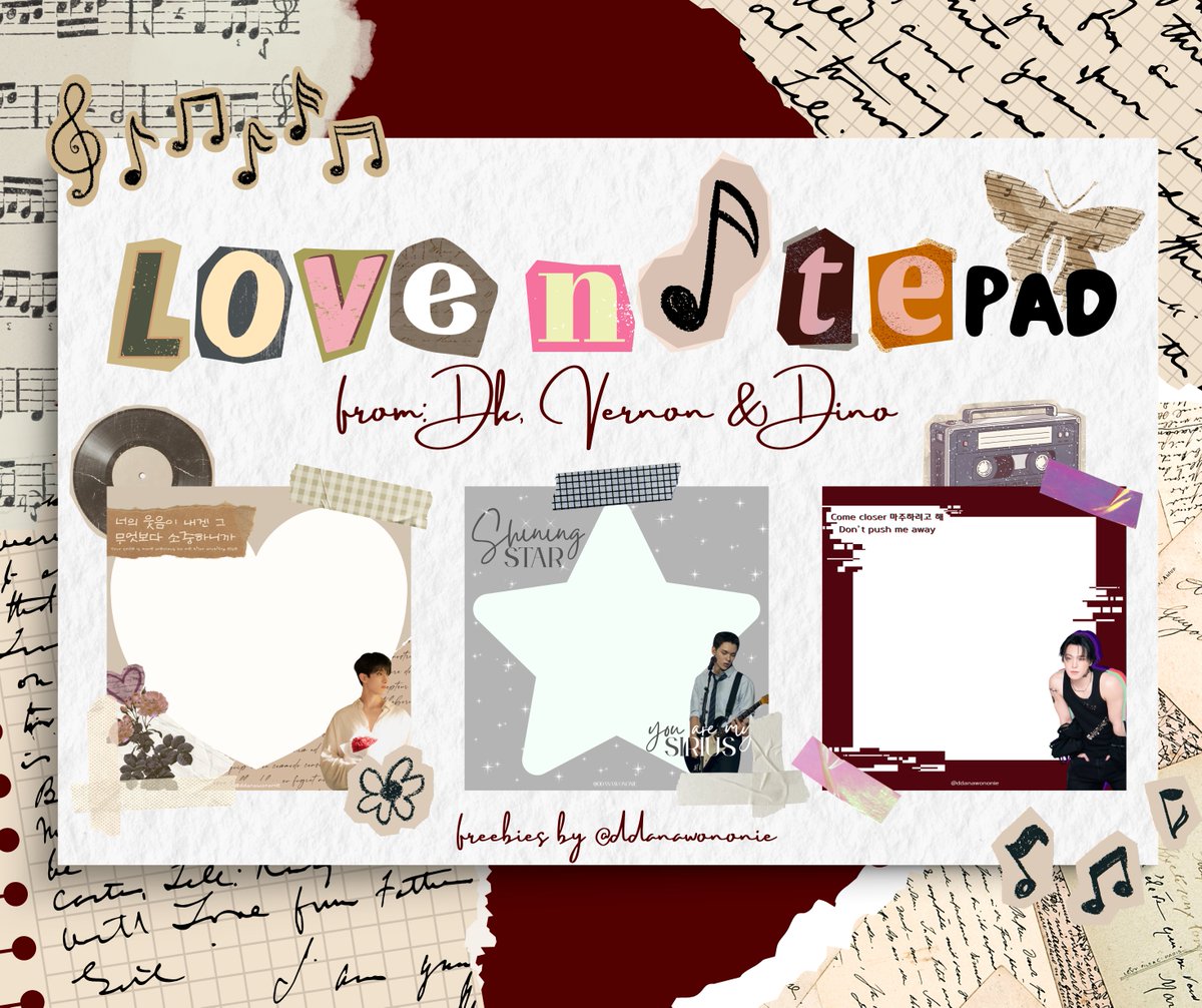 ddanawononie's tweet photo. Super impulsive decision to make freebies for #LoveNoteFromDKVernonDino on Sat ><

will give randomly nalang and strictly 1:1 

see you! https://t.co/Kk43QcX8cA