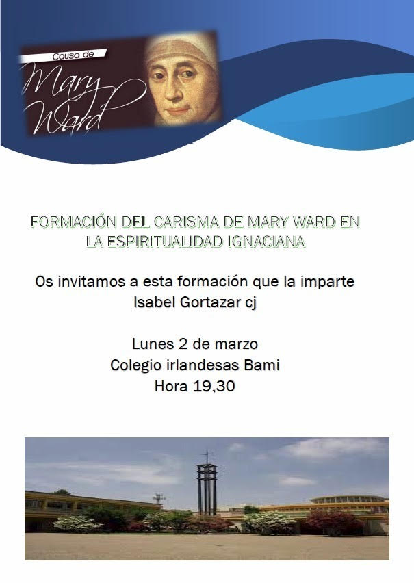 Congr_Jesu_SP's tweet photo. Si quieres descubrir cómo el carisma de Mary Ward se abraza con la espiritualidad ignaciana, esta cita es para ti.
¡Ven a compartir este rato el próximo lunes 2 de marzo!
Nos acompaña Isabel Gortázar cj 🙌
📍 #Sevilla, 2 de marzo.
⏰ 19:30h
Un plan perfecto para cerrar el día✨ https://t.co/4nY2YH6p8k