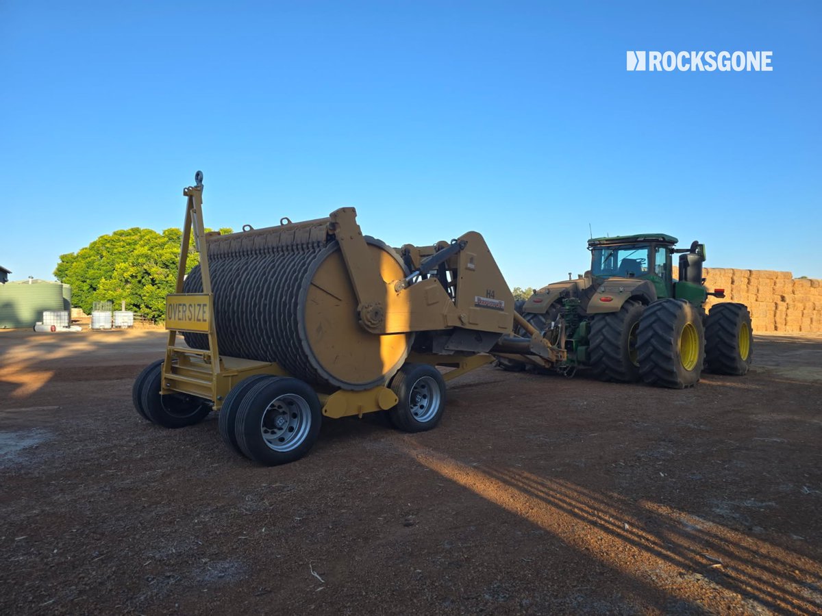 Rocks_Gone's tweet photo. The cart is out in the Wheatbelt, WA, being put to work with one of our customers.

Interested in one? Get in touch and we’ll add you to the waitlist. https://t.co/w1jYDV6JEb