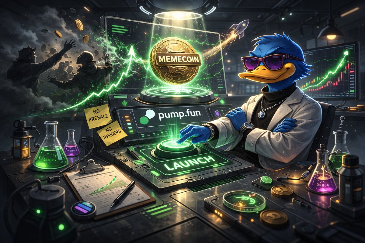 cryptoxdenka's tweet photo. Ducktor chose https://t.co/IVx4Utrqei. 🧪

No presale.
No insiders.
Just the curve and the market.

The lab opens when it’s ready. https://t.co/h912ksTcA9