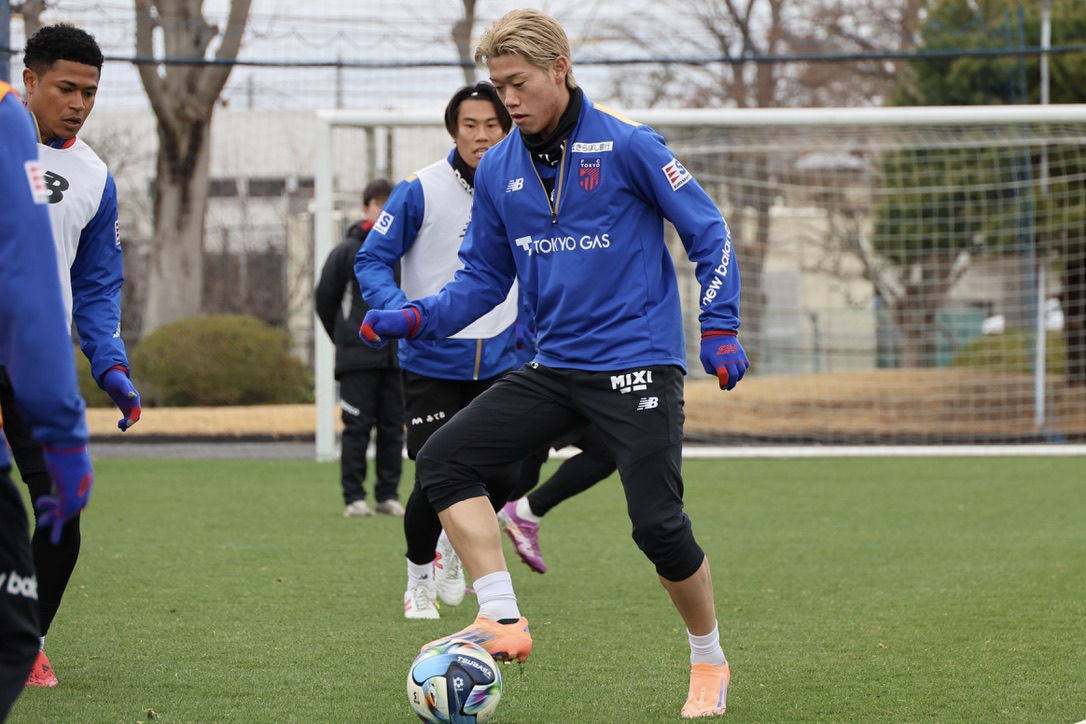 🔵TRAINING PHOTOS🔴 チーム全員で、一つひとつ積み上げていく