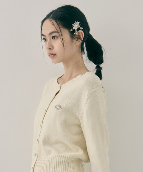 White pearl hair 【tanakadaisuke】 band