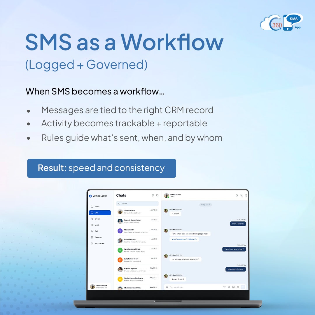 360 SMS App tweet media