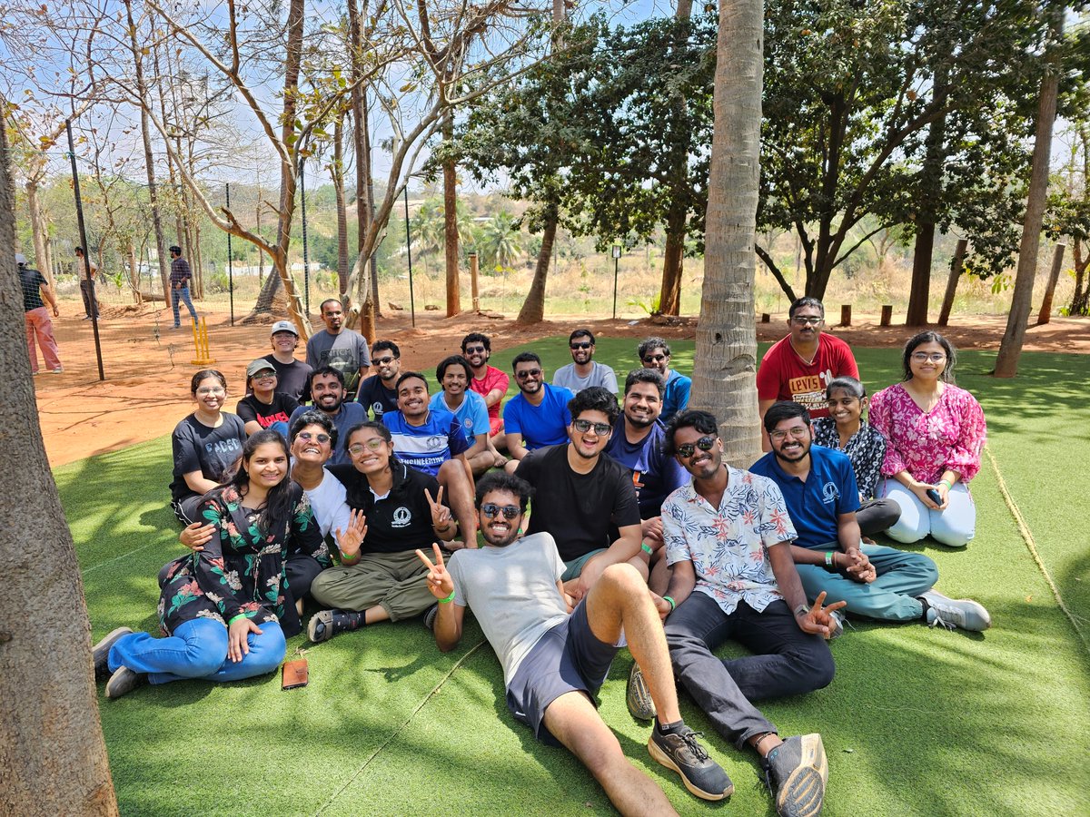 Research thrives on collaboration. The best ideas spark not only under fluorescent lab lights, but under open skies too.

Our department took a short break to connect beyond projects and publications. Stronger bonds. Fresh energy. One team. 📸

<a href="/iiscbangalore/">IISc Bangalore</a>