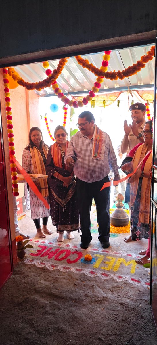 dforkl's tweet photo. Newly constructed Phadi House at Mahulpali Phadi under Ujalpur K.L. Range inaugurated on 25.02.2026 by Hon’ble CCF Dr. Sudarshan Behera. https://t.co/2202H0nLtk