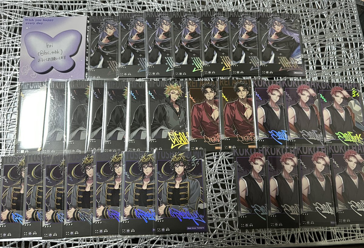 交換】ヒプマイ DRB 中国限定発売 3rdトレーディングチェキ風カード B