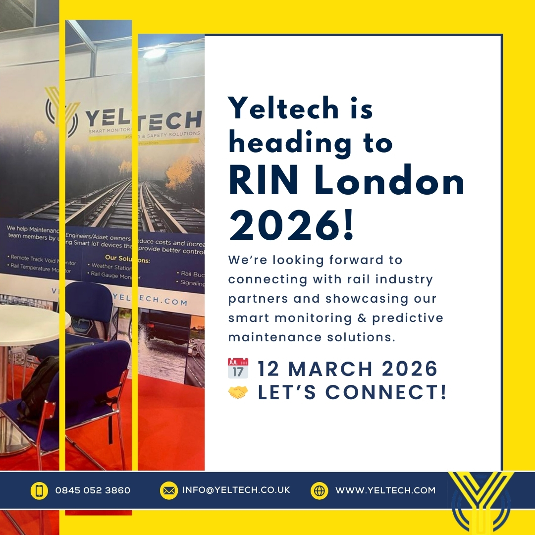 Yeltechltd's tweet photo. We’re excited to announce that Yeltech will be attending RIN London 2026! 🇬🇧🚆

Join us as we connect with industry leaders, rail innovators, and infrastructure professionals at one of the UK’s leading rail networking events.

#Yeltech #RINLondon2026 https://t.co/9WJt1y38I1
