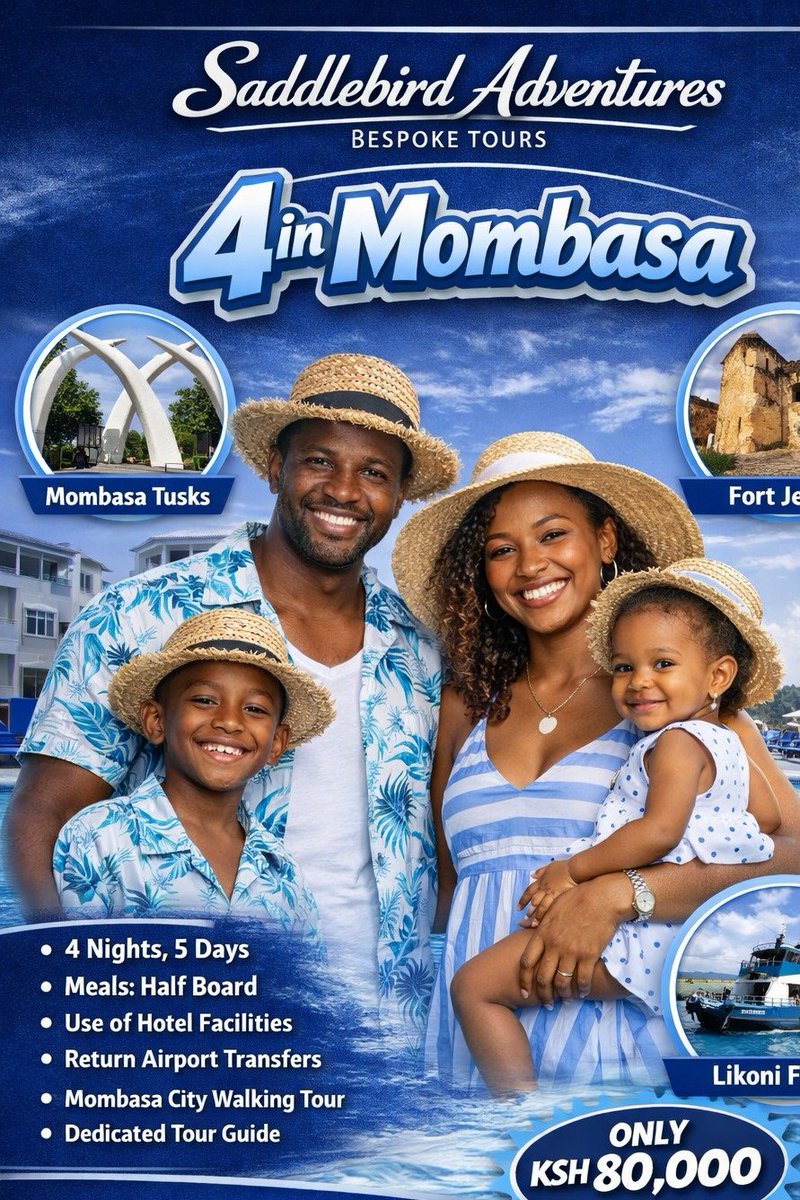 ASaddlebird's tweet photo. 4 in Mombasa for 4 Nights https://t.co/WVNqmubPXQ