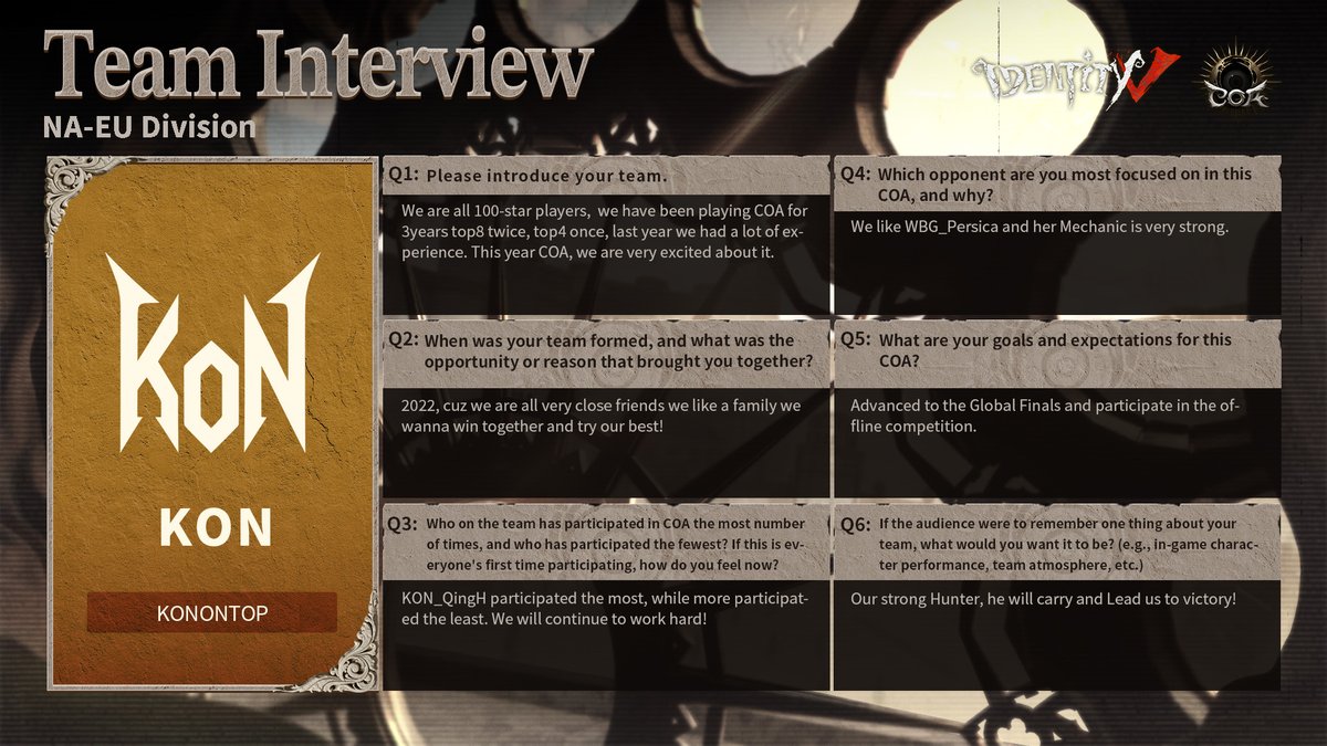 Identity V tweet media