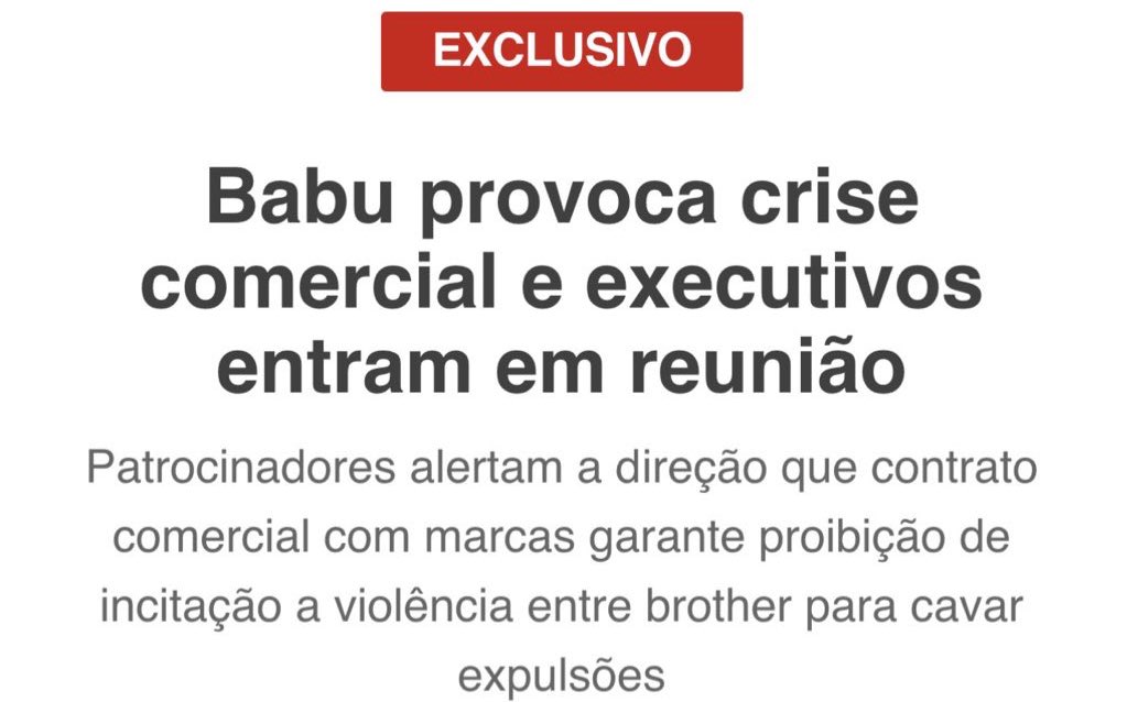 bluebeauregar's tweet photo. Eu sabia que ia dar merda. Não vai ficar por isso mesmo. Cravo aqui Babu Santana como a quinta expulsão premonizada por Jordana. #Bbb26 https://t.co/utUh4AxcJ6