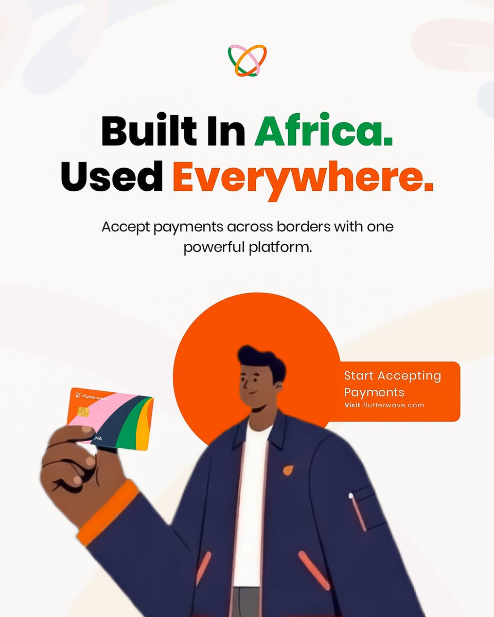 IsraelExce74753's tweet photo. Flutterwave helps businesses receive money from customers easily and safely, no matter where they are.
I designed this ad to show how simple payments can be.
#fintech #creativead #israelcreates #creative #illustration #ad #flutterwave https://t.co/XggtjdWYvx