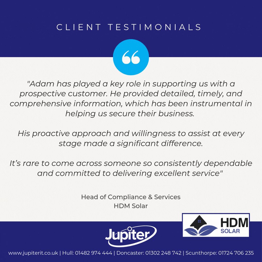 Jupiter IT Solutions - IT Support Hull tweet media