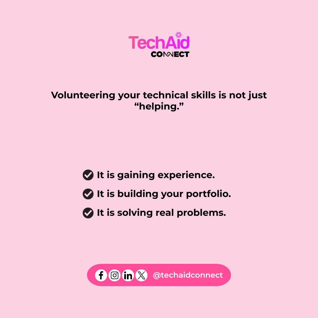 Techaid Connect tweet media