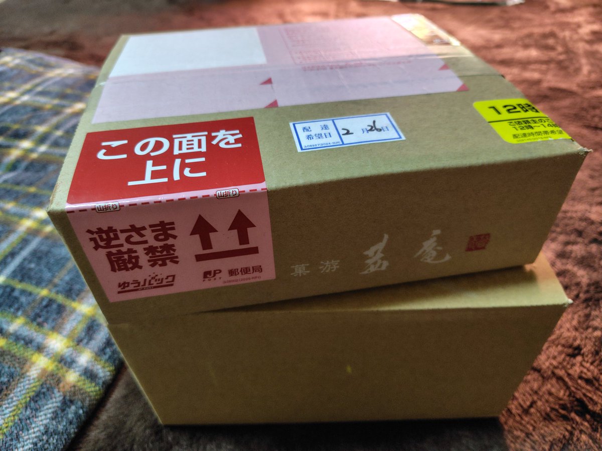 そんなこんなで今日届いた荷物の1つは開封したが中身はそのまま。もう1
