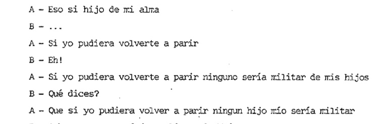 Lo mejor de los papeles del 23 F son las transcripciones de la mujer de Tejero que en 24h pasa de estar al borde de un ataque de nervios porque a su marido le ha dado por asaltar el Congreso a volverse kale borroka y renegar del mundo militar