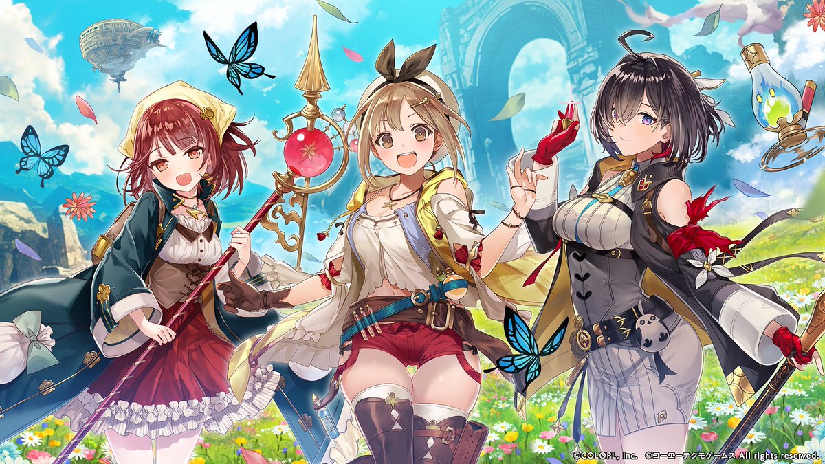 ◤ 白猫世界に【アトリエ】オープン！◢ ＼ コラボ開催中！／ 白猫