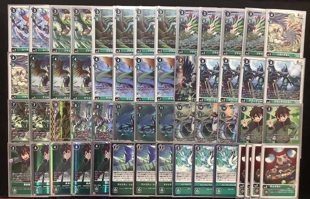 👾デジモンカード販売情報👾 ショーケースにデッキをお出ししました