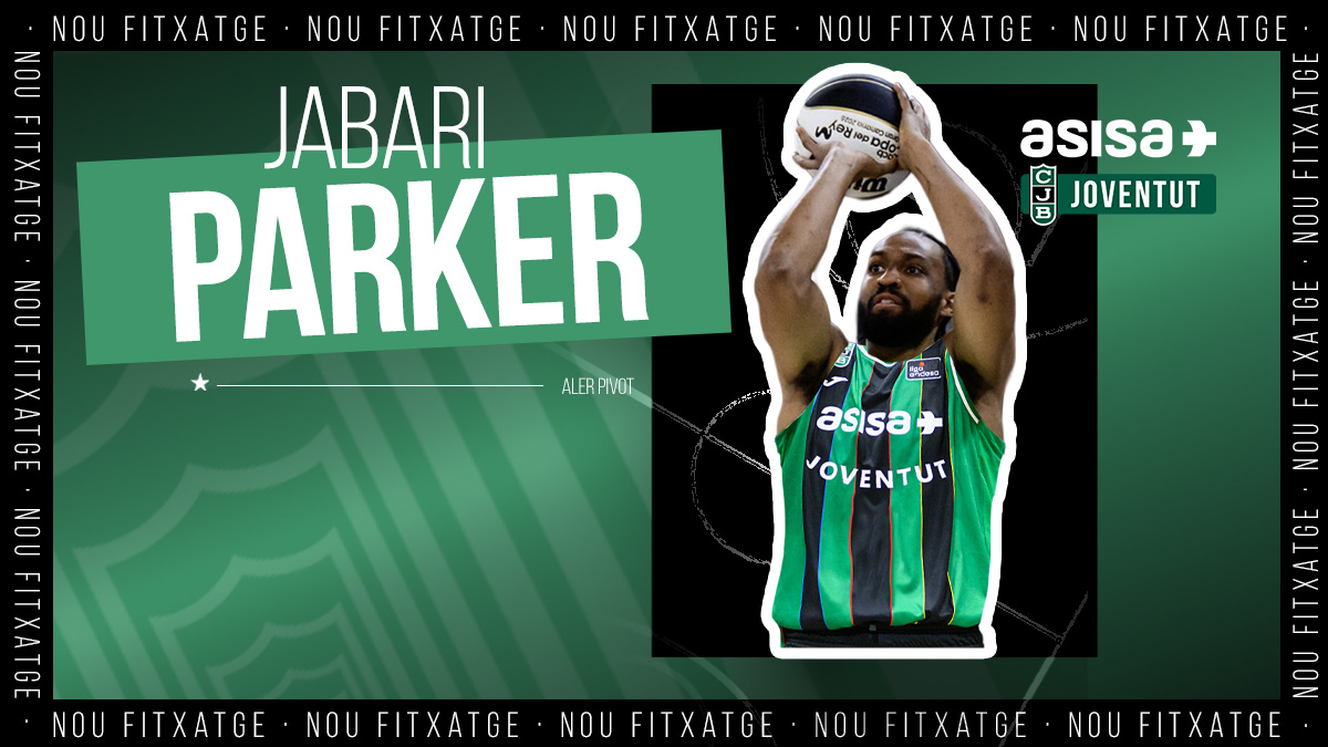 💣 Cop sobre la taula! Jabari Parker és verd-i-negre!

🤝 L’ASISA Joventut ha arribat a un acord amb el crack nord-americà, que jugarà a Badalona fins a final de temporada cedit pel Partizan de Belgrad

🔗 El comunicat: penya.com/ca/club/notici…

Welcome, JP! 💚🖤

#CityOfBadalona