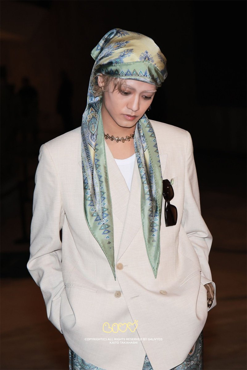 260225  KAITO TAKAHASHI 🇮🇹🧸
#髙橋海人 #EtroFW26