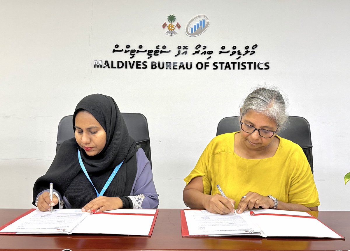 Statistics Maldives tweet media