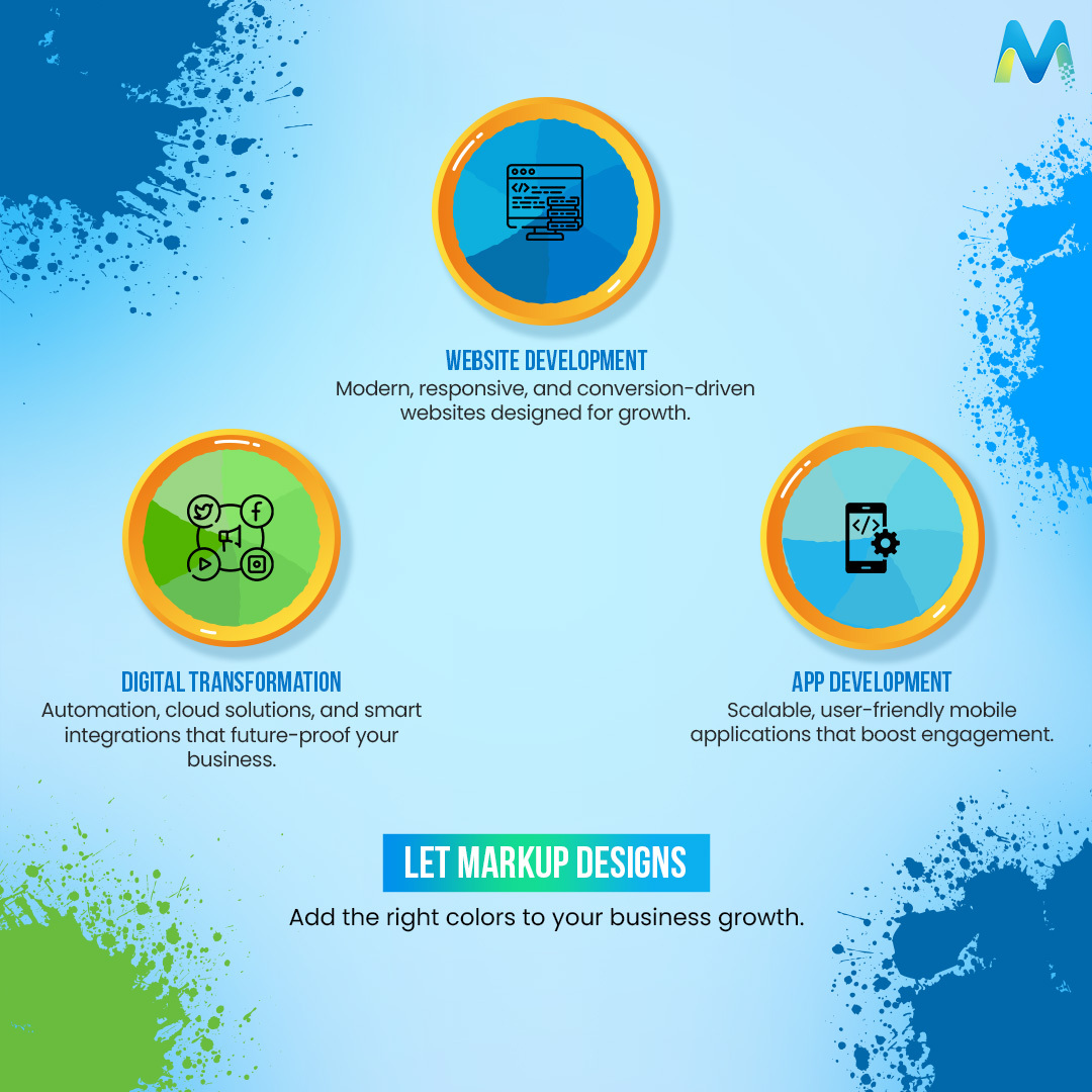 markupdesigns's tweet photo. This Holi, give your business a colourful transformation, smarter websites, powerful apps, and intelligent automation. 💚🩵 💜

Let Markup Designs paint your digital success story.

#RangonKaDigitalUpgrade #MarkupDesigns #BusinessGrowth #TechPost #LifeAtMarkup https://t.co/oWGGHr7aTM