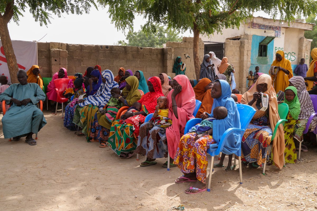MSF_Nigeria's tweet photo. MSF has launched integrated Community Case Management (iCCM) activities in Muna community, Maiduguri, supporting early care for malaria, pneumonia &amp; acute watery diarrhoea (AWD) in children under 5.

Sexual and Reproductive Health services were also introduced.

#MSF #iCCM https://t.co/TYMYVzPM2K