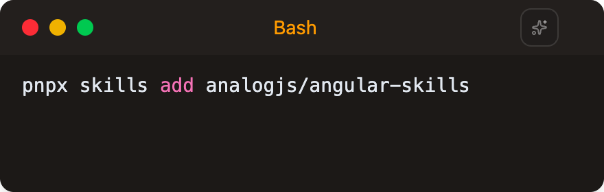ipwanciu's tweet image. This is all you need to add skills to your Angular app!

#Angular