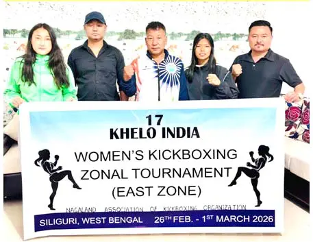 Two Naga women to represent state at Khelo India Asmita Kickboxing Zonal League #Nagaland #Kohima #INDvsZIM #SAvsWI  
From <a href="/Eastern_Mirror/">Eastern Mirror</a>