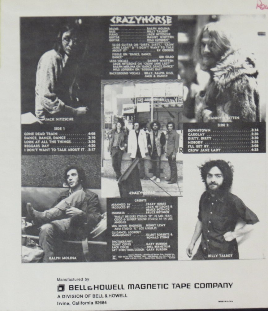 FrankMalfitano's tweet photo. CLASSIC LP OF THE DAY:  Released 55 years ago this month, this solid #lp  is the only album #CountryRock #FolkRock band #CrazyHorse did without #NeilYoung led by #NilsLofgren &amp; the late #DannyWhitten this includes Whitten ✍🏻 I DON’T WANT TO TALK ABOUT IT #classicrock #1970s https://t.co/vy3kHRpJbj