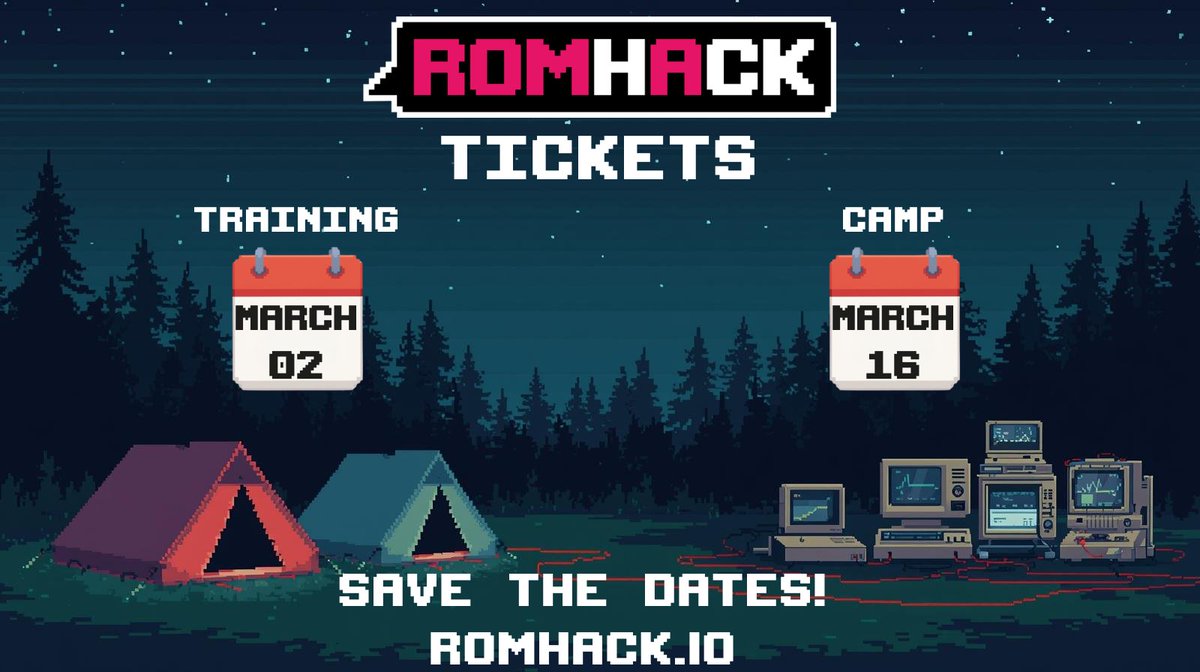 Cyber Saiyan | RomHack Conference, Training, Camp tweet media