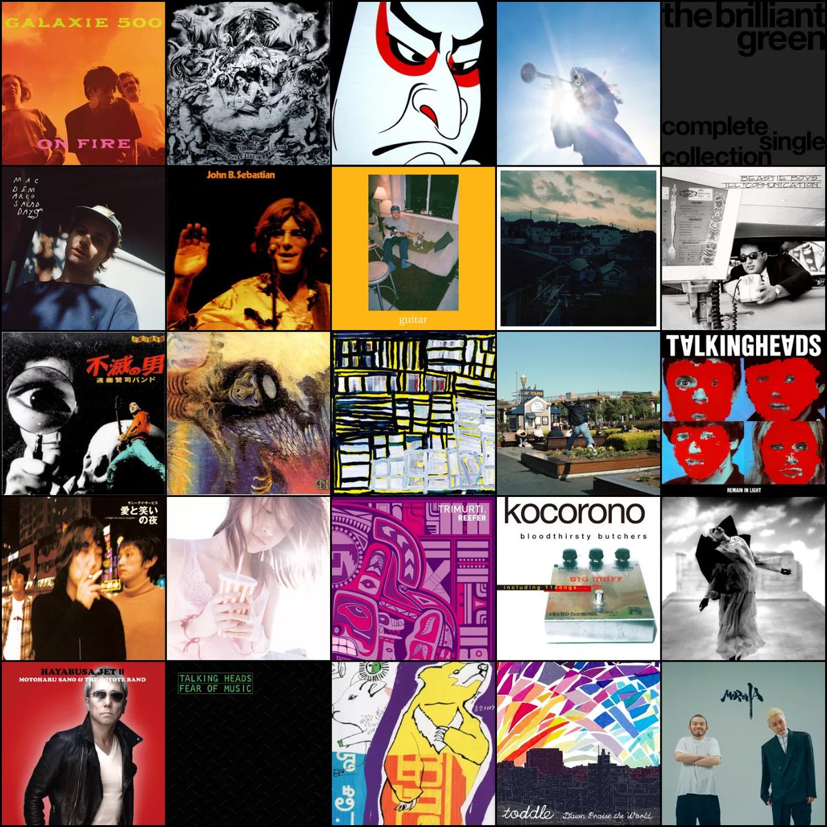 最近聴いたアルバム