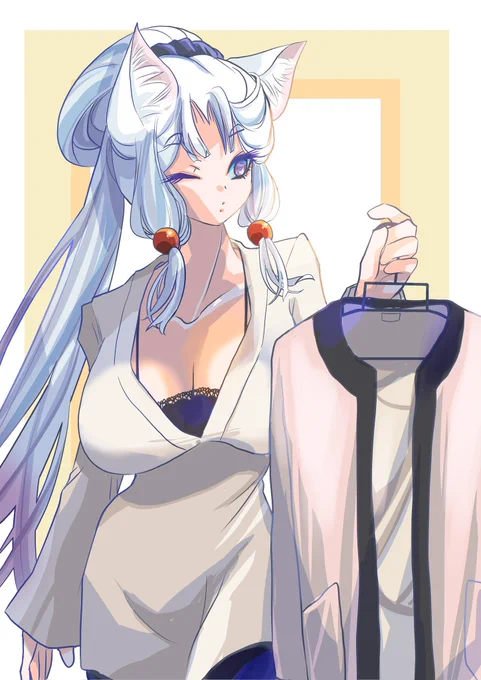 上着の種類に悩む季節なイタコさん