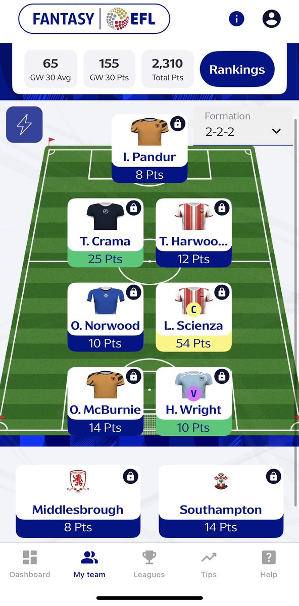Oskarsson82's tweet photo. @FEFLTips My best GW this season 🙌 https://t.co/ggvpTc9NoW