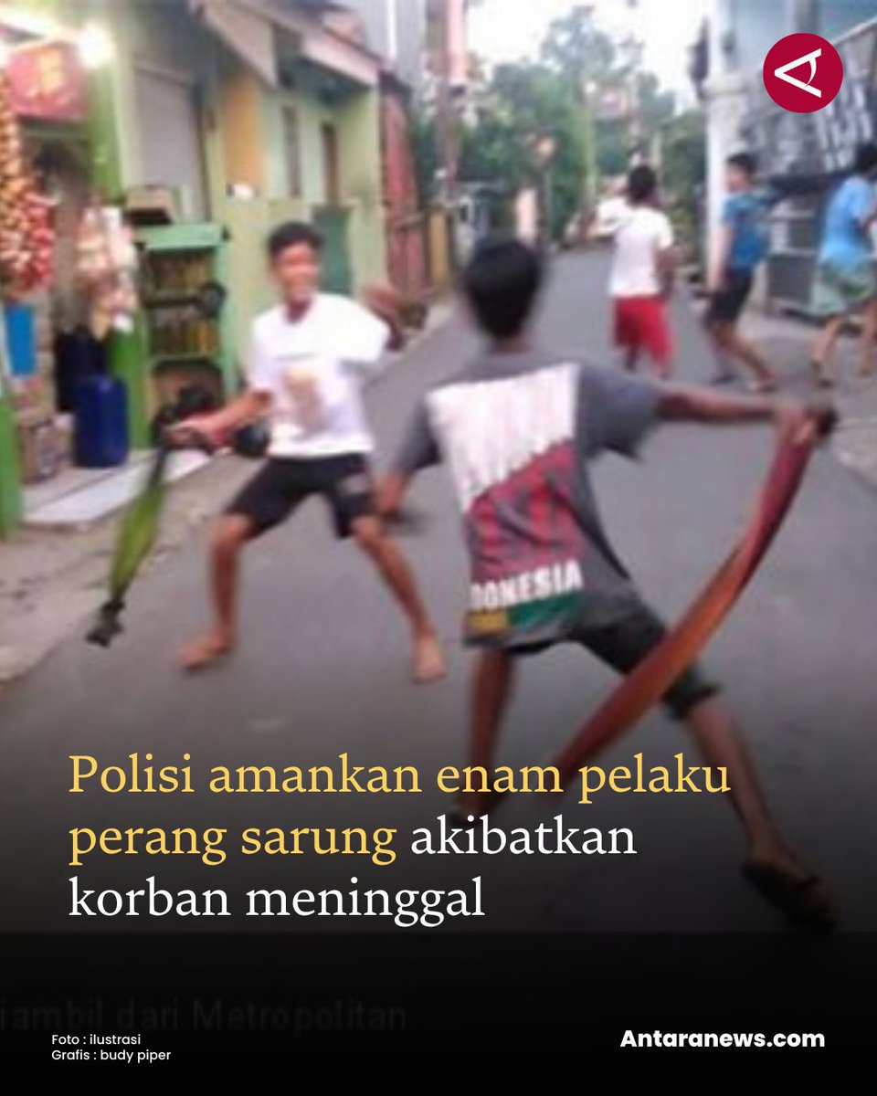 antaranews's tweet photo. Dalam peristiwa itu, korban sempat terlihat lemas dan mengalami kesulitan bernapas sebelum akhirnya terjatuh dan tidak sadarkan diri.
#perangsarung #tewas #jawatengah
Baca selengkapnya
https://t.co/VTFEkcNWAg https://t.co/0gRVzALsfL